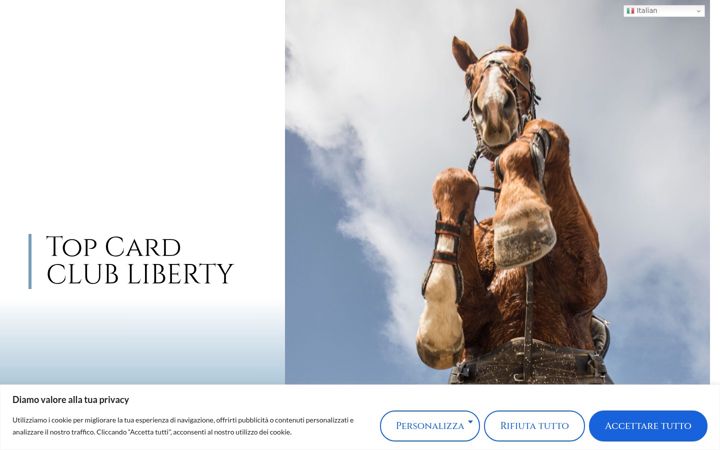 Screenshot of clubliberty.it