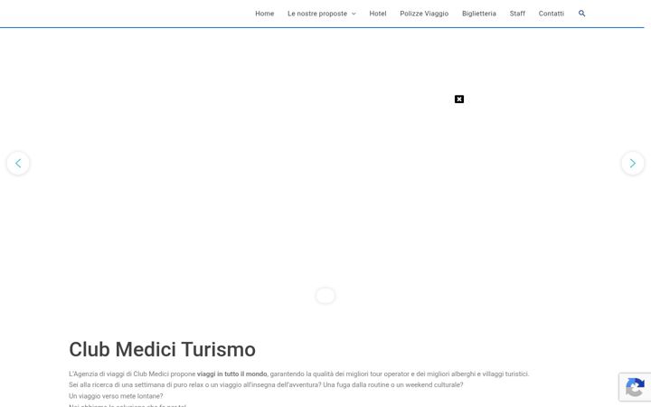 Skærmbillede af clubmedicitravelagency.it