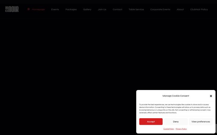 Captura de pantalla de clubnoir-amsterdam.nl