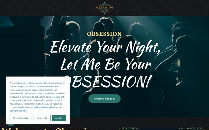 Zrzut ekranu clubobsession.ro