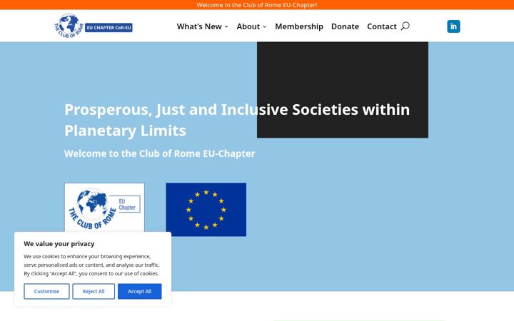 Screenshot of clubofrome.eu