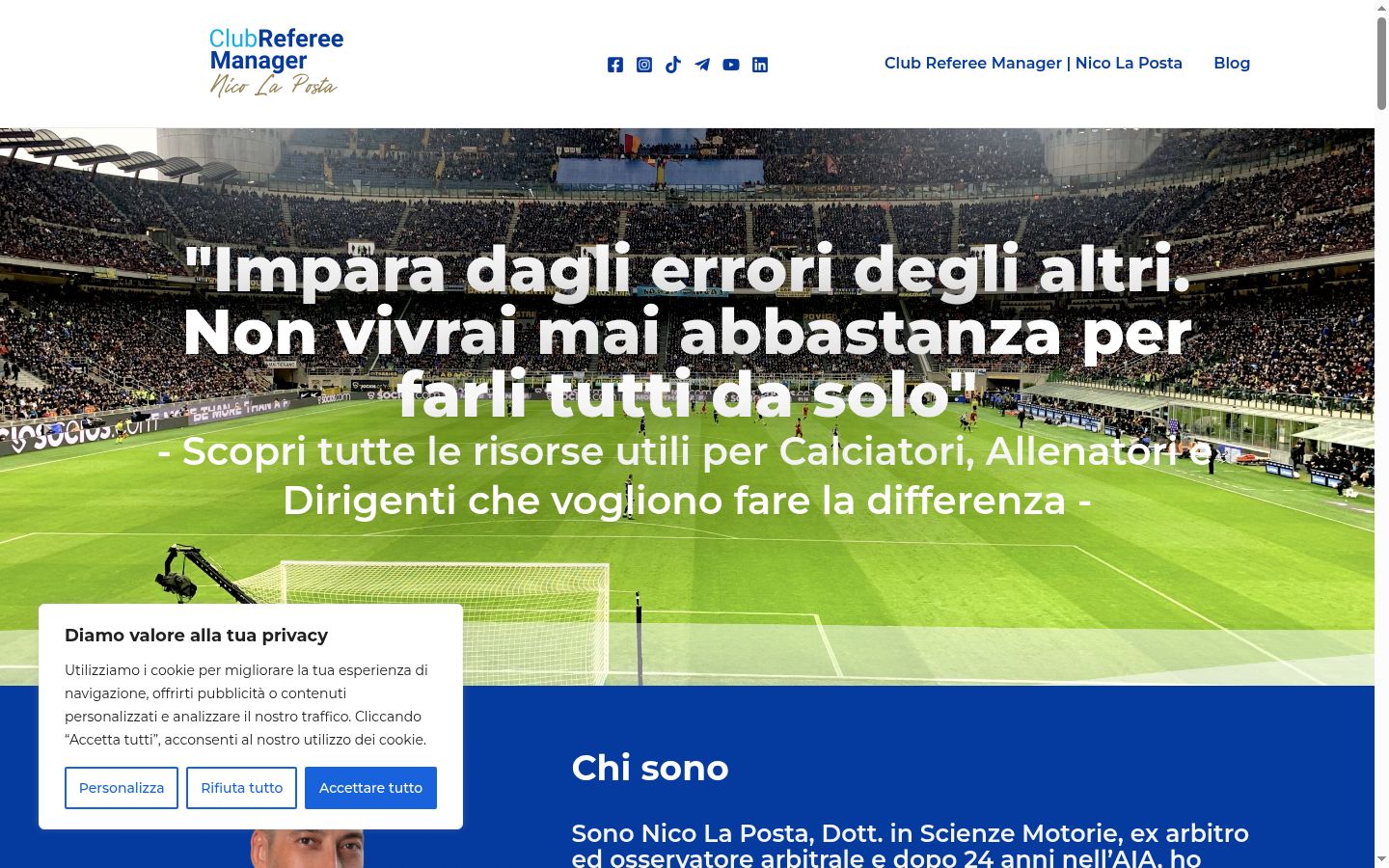 Screenshot tal-banner tal-kunsens muri qabel kwalunkwe interazzjoni