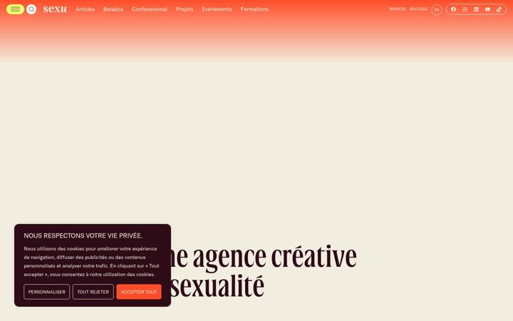 Screenshot of clubsexu.com