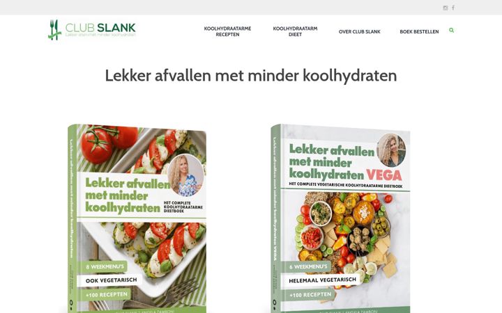 Captura de pantalla de clubslank.nl