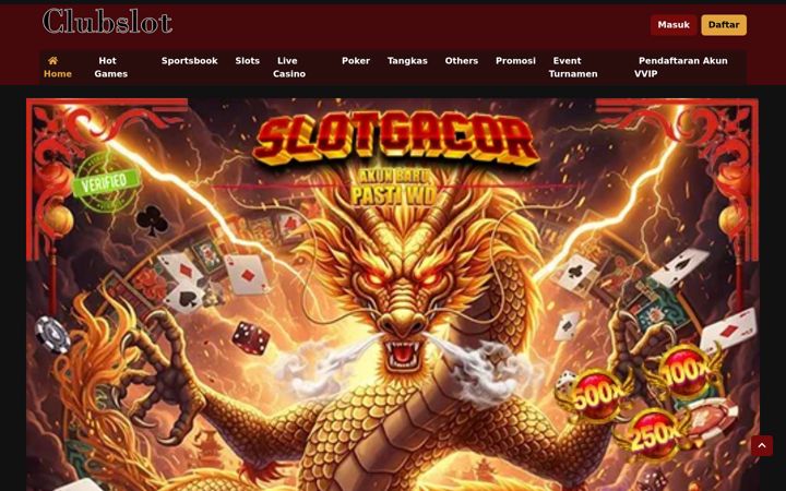 Screenshot of clubslot.org