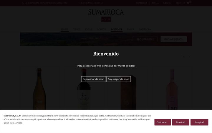 Screenshot of clubsumarroca.com