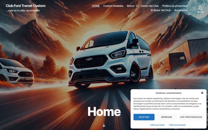 Screenshot of clubtransitcustom.es