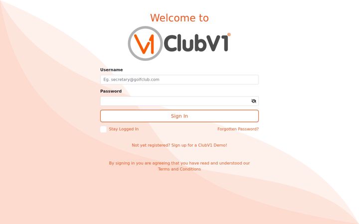 Screenshot of clubv1.com