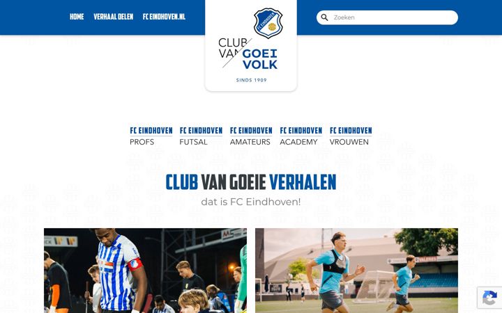 Captura de pantalla de clubvangoeivolk.nl