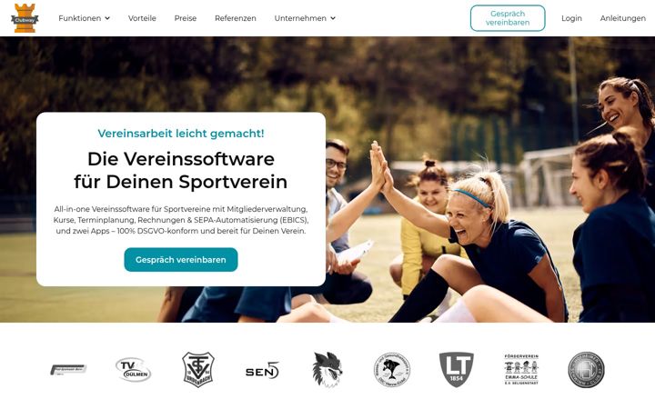 Screenshot of clubway.de