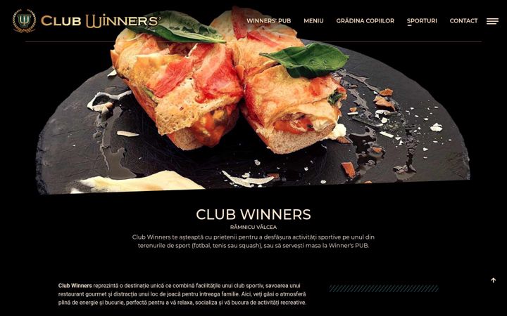 Zrzut ekranu clubwinners.ro