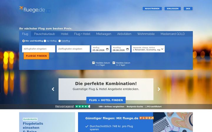 Screenshot of cluege.de
