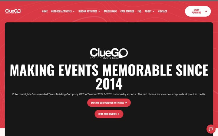 Screenshot του cluego.co.uk