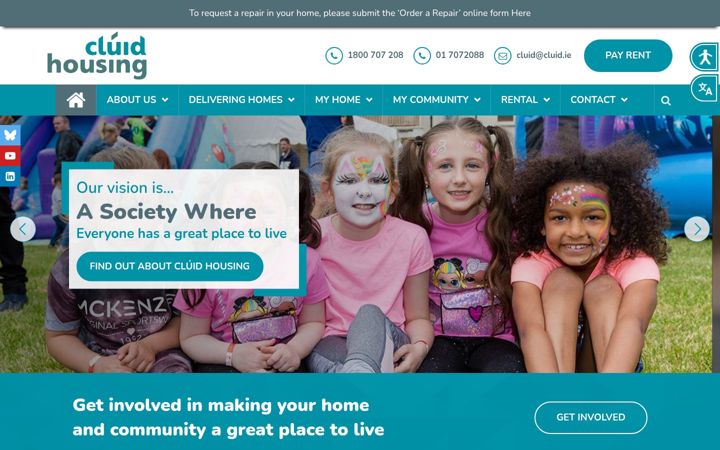 Ekrānuzņēmums no cluid.ie