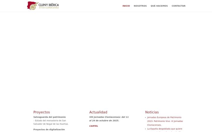 Screenshot of clunyiberica.es