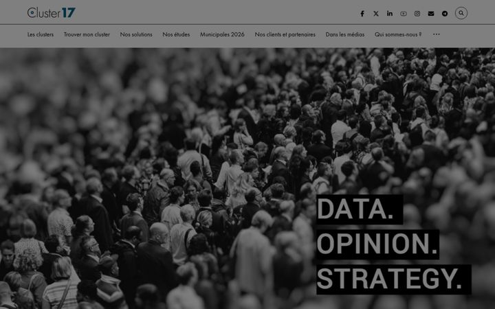Screenshot of cluster17.com
