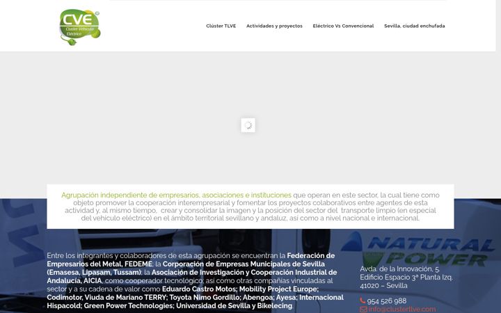 Screenshot of clustertlve.com