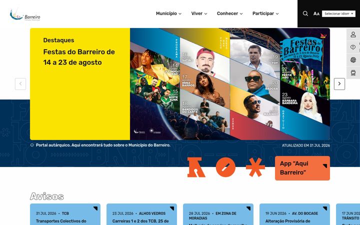Zrzut ekranu cm-barreiro.pt