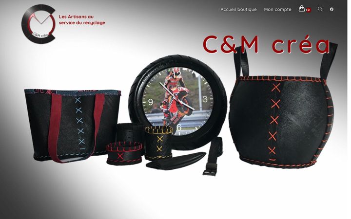 Skjámynd af cm-crea.fr