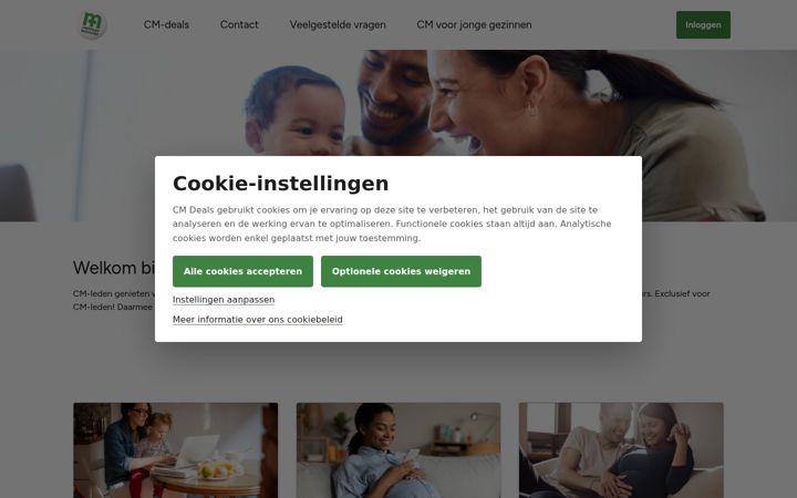 Screenshot of cm-deals.be