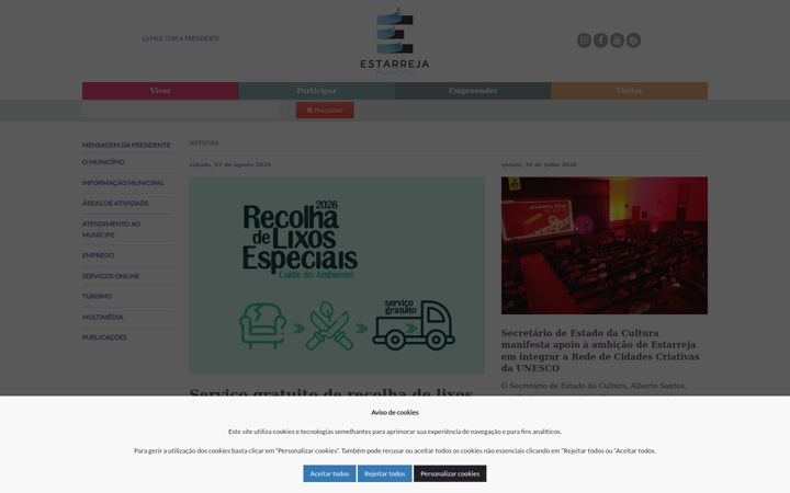 Zrzut ekranu cm-estarreja.pt
