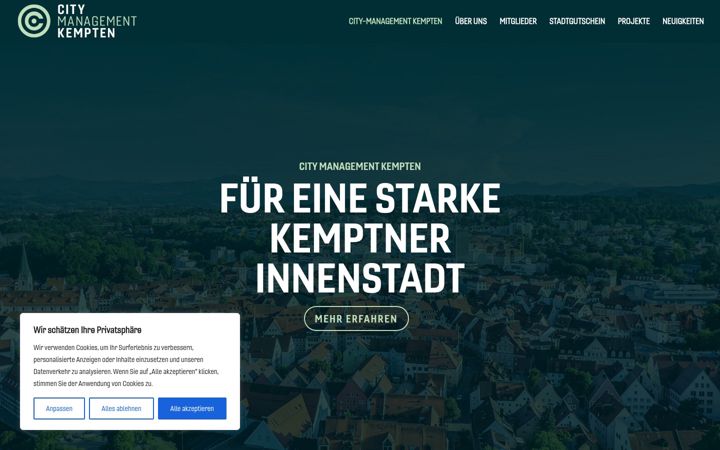 Screenshot of cm-kempten.de