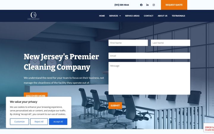 Screenshot of cm-nj.com