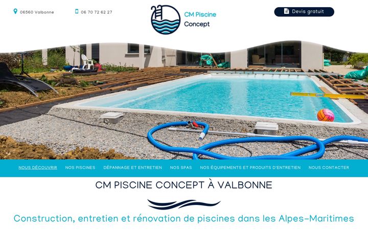 Skjámynd af cm-piscineconcept.fr