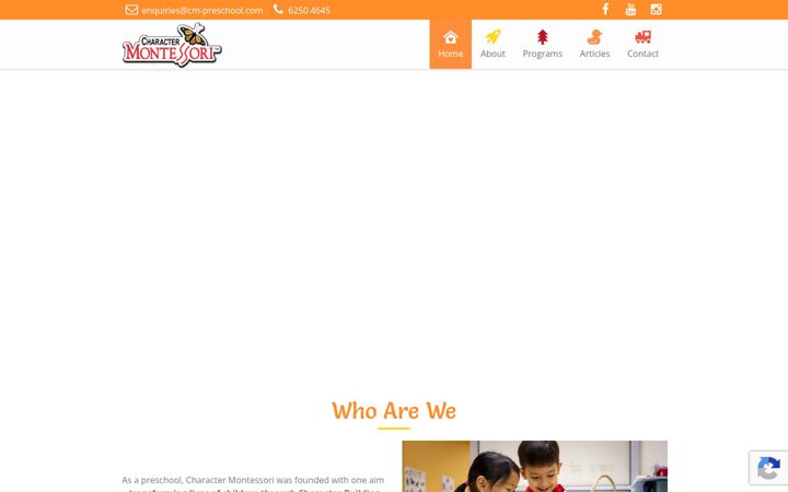 Screenshot of cm-preschool.com