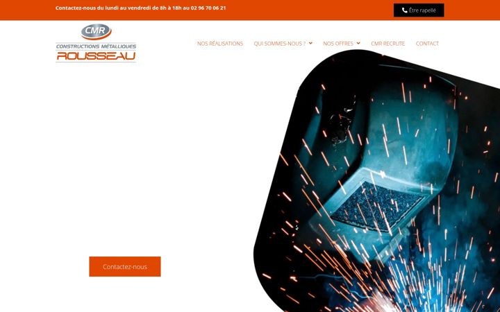 Screenshot of cm-rousseau.fr