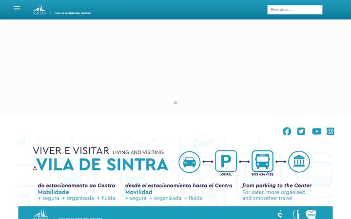 Screenshot of cm-sintra.pt