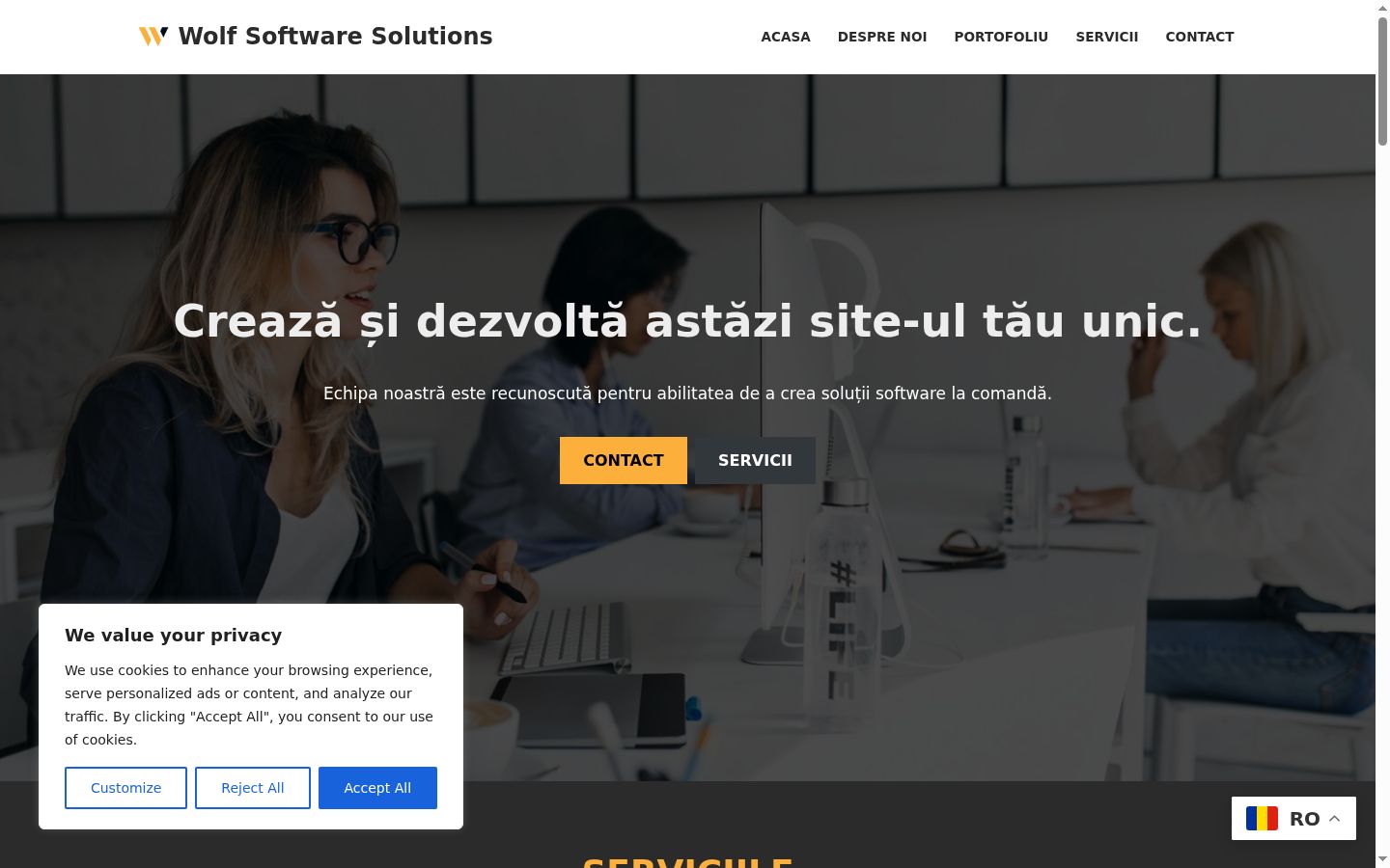 Zrzut ekranu banera zgody wyświetlanego przed jakąkolwiek interakcją