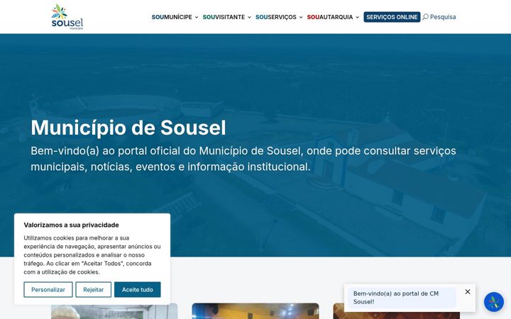 Screenshot of cm-sousel.pt