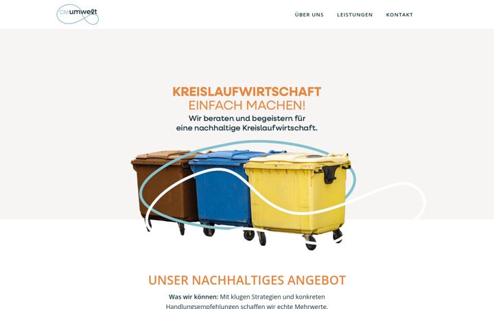 Screenshot of cm-umwelt.de