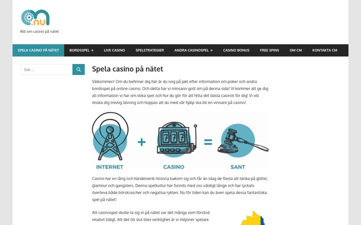 Screenshot of cm.nu