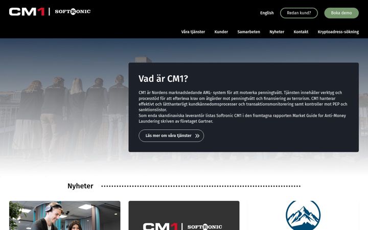 Screenshot of cm1.se
