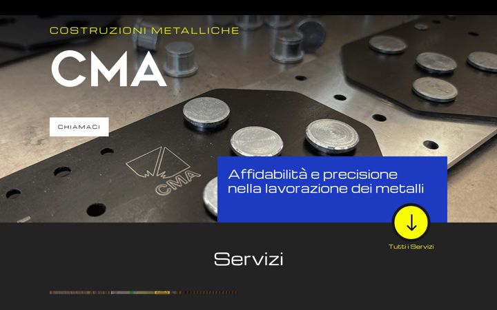 Screenshot of cma-srl.it