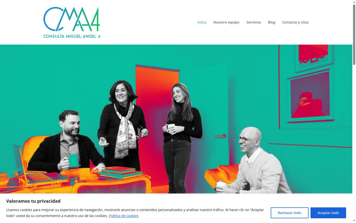 Sutikimo reklamjuostės, rodytos prieš bet kokią sąveiką, ekrano kopija