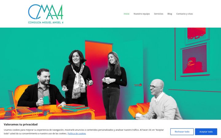 Screenshot of cma4.es