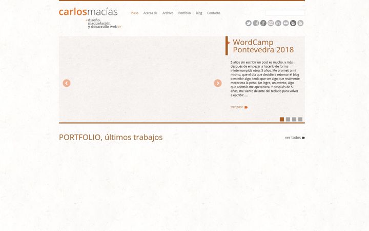 Screenshot of cmacias.com