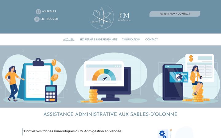 Screenshot of cmadmigestion.com