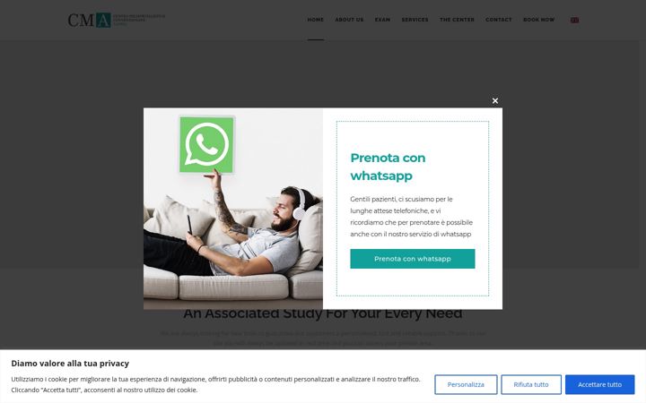 Screenshot of cmanapoli.it