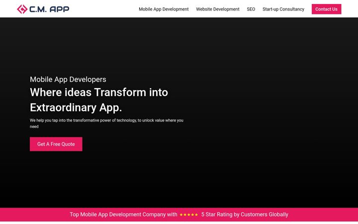 Screenshot of cmapptech.com