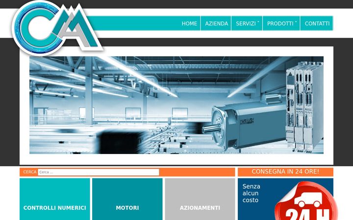 Screenshot of cmaservice.it