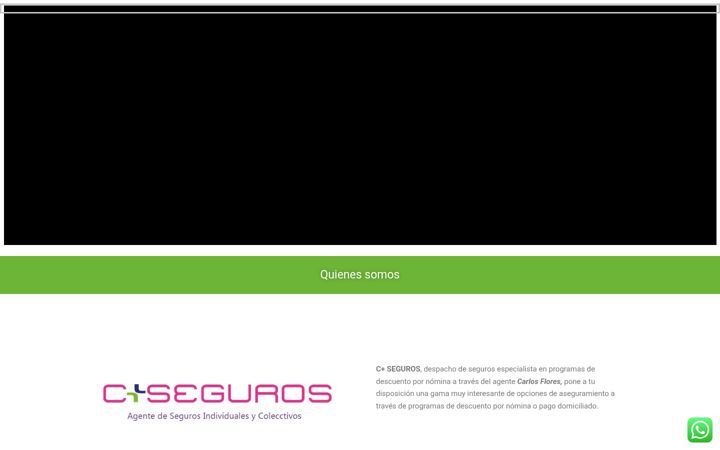 Screenshot of cmasseguros.com