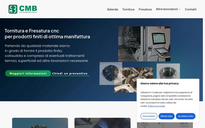 Screenshot of cmb-cesena.it