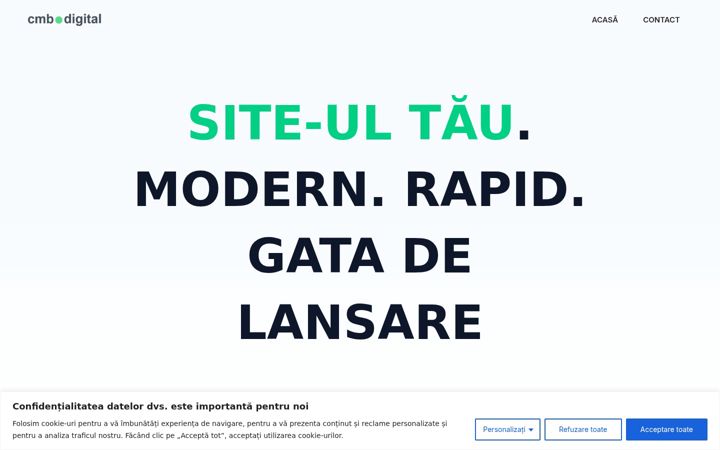Screenshot of cmbdigital.ro