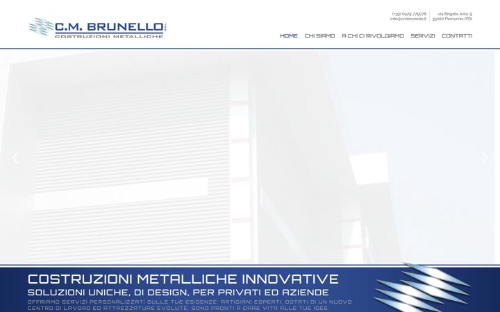 Screenshot of cmbrunello.com