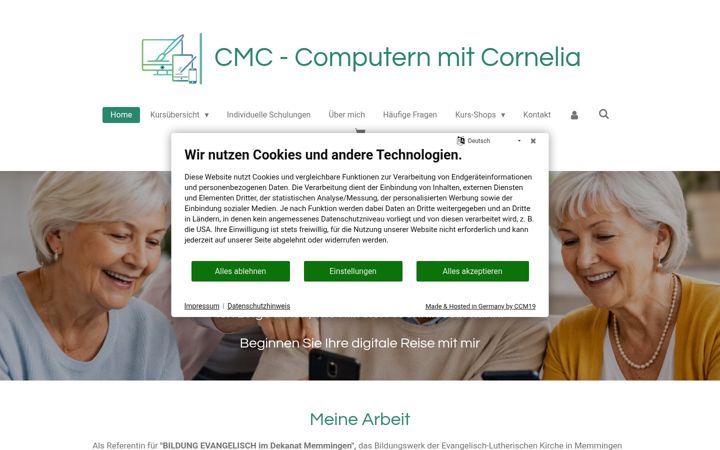 Screenshot of cmc-computern-mit-cornelia.de