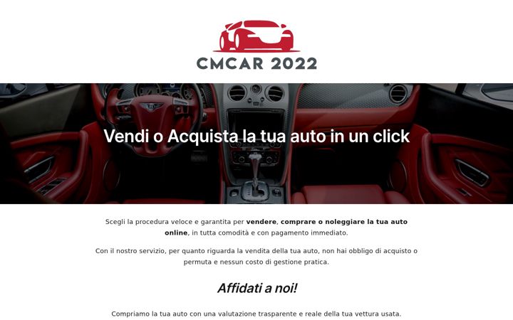 Screenshot of cmcar2022.it